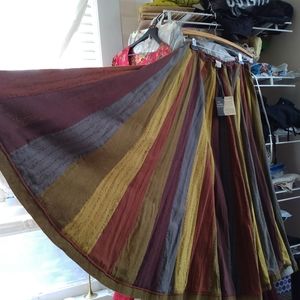 TRIBE A PEOPLE UNITED DANCING TO GOD FALL SKIRT BRAND NEW SZ XL ADJUSTABLE